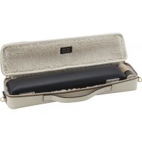 Pearl Flute Housse Premium Legato Largo patte d'Ut et Si beige et ivoire - Vue 3